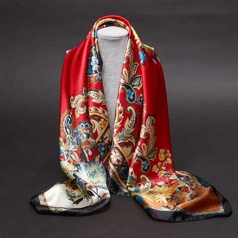 chinese silk scarves women.